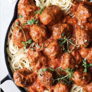 Spaghetti meatballs